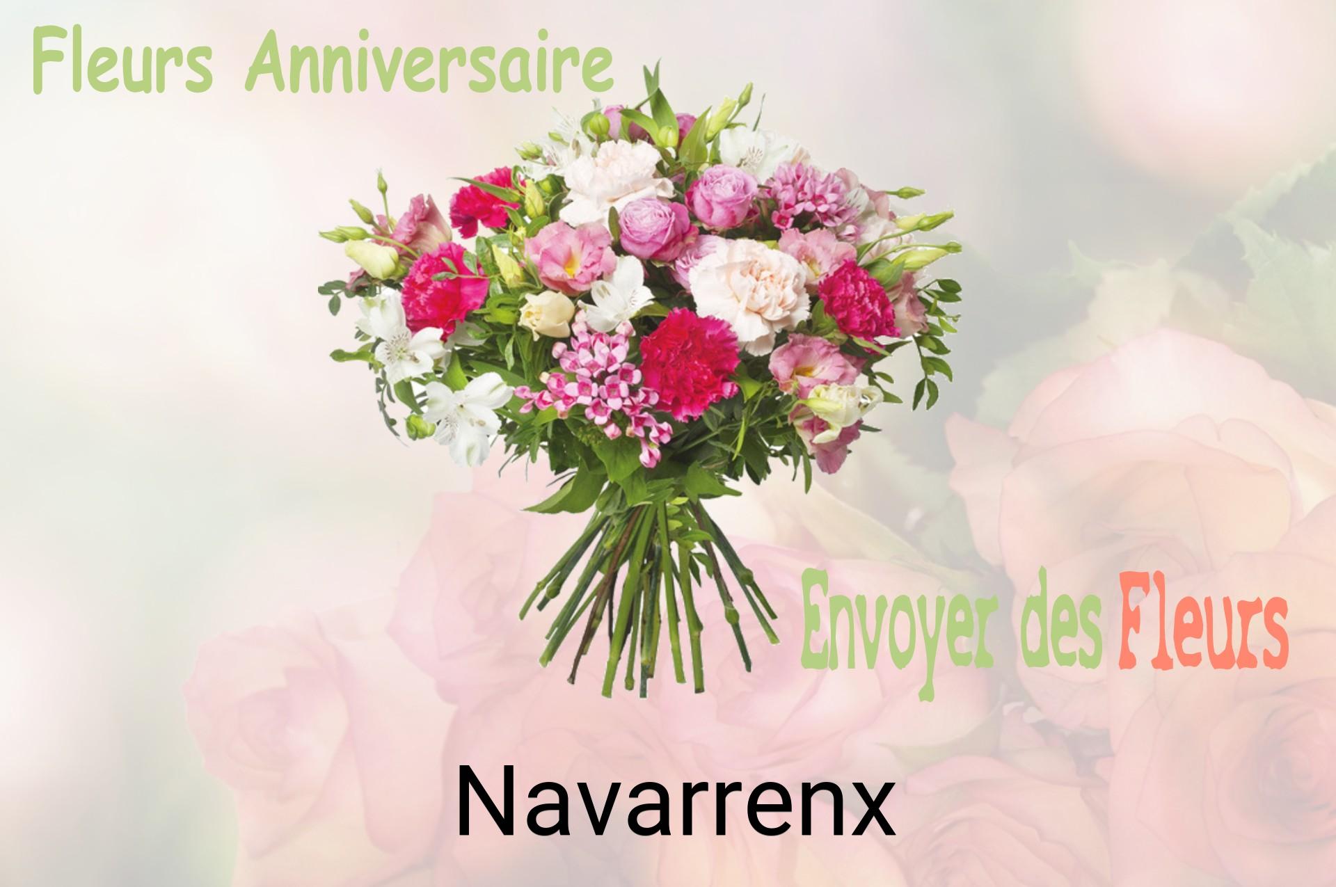 Bouquet de fleurs d’anniversaire livré à Navarrenx